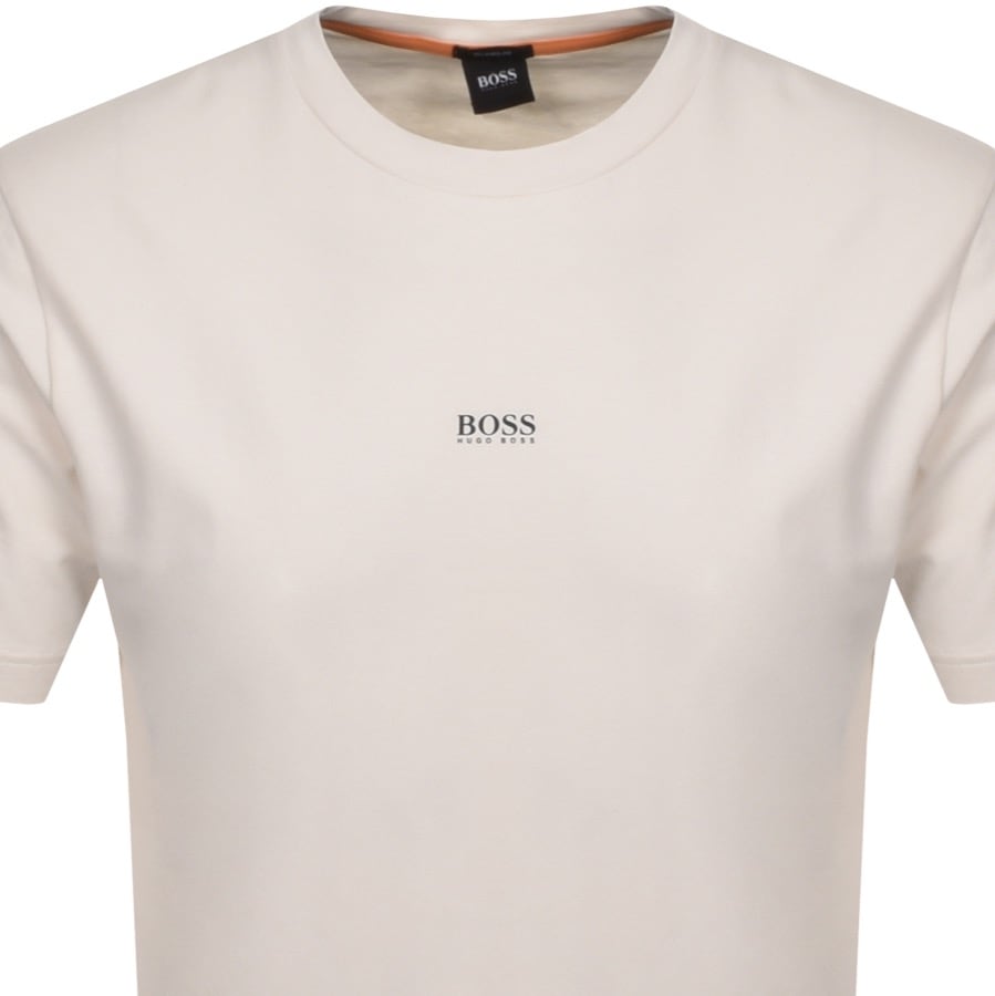 Alternative Image for ProductBOSS TChup Logo T Shirt Beige2